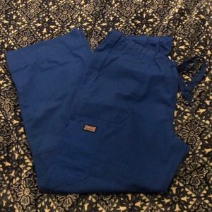 Cherokee workwear royal blue scrub pants